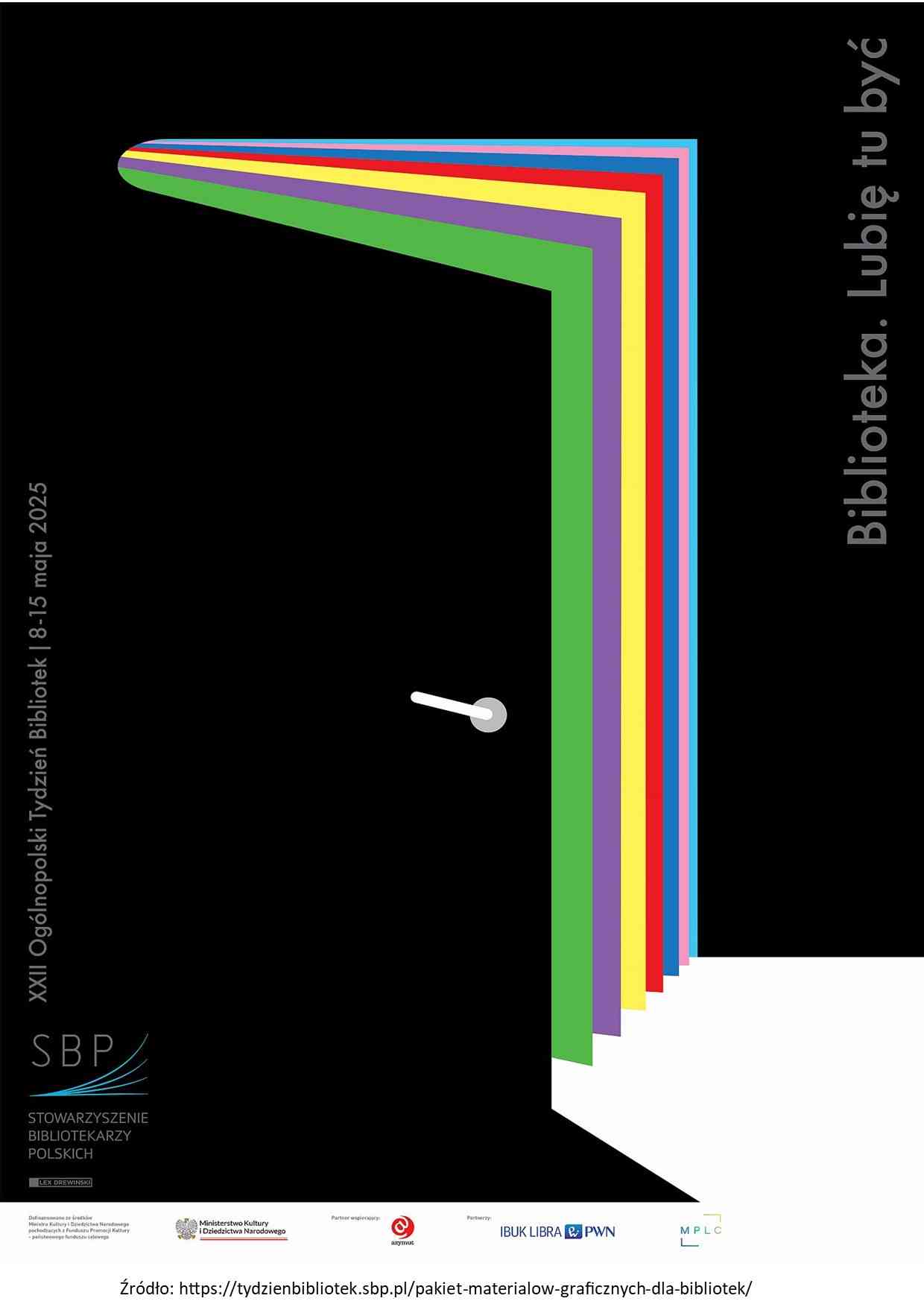 Plakat Tydzień Bibliotek 2025