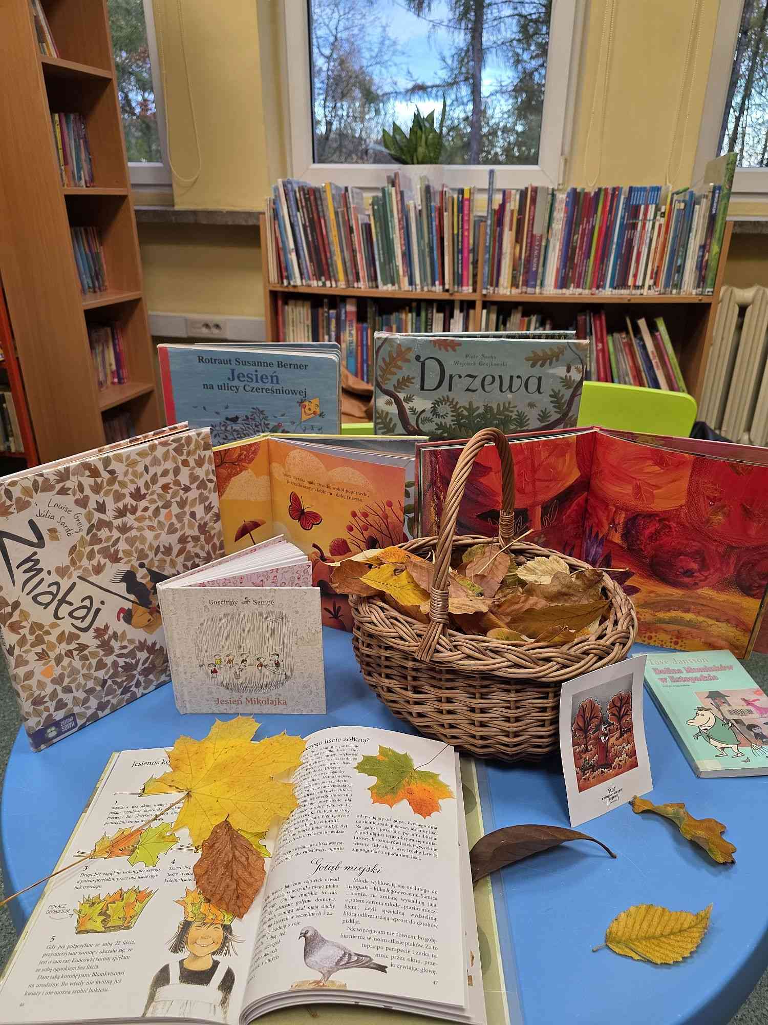 Jesienne warsztaty w bibliotece