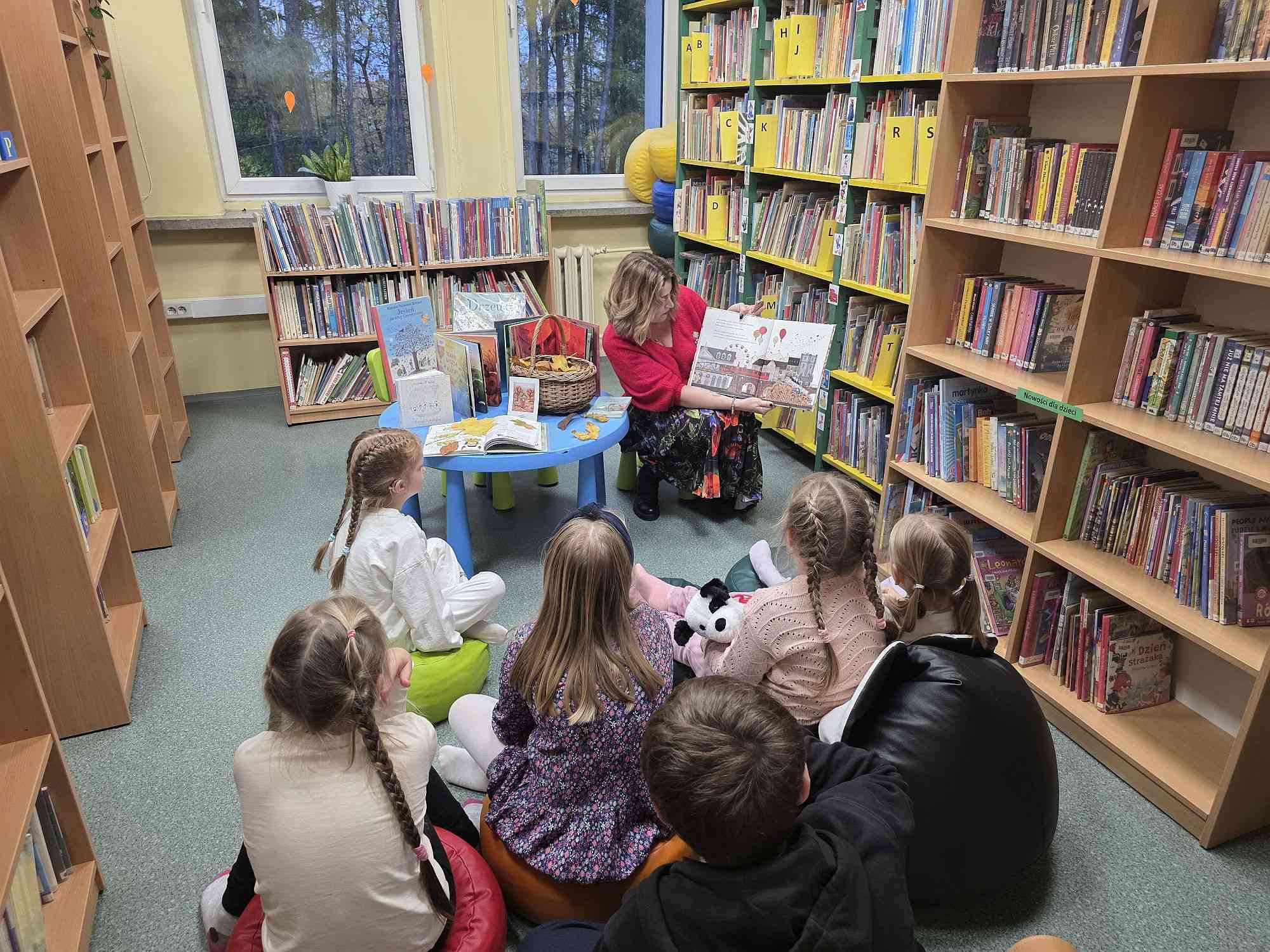 Jesienne warsztaty w bibliotece