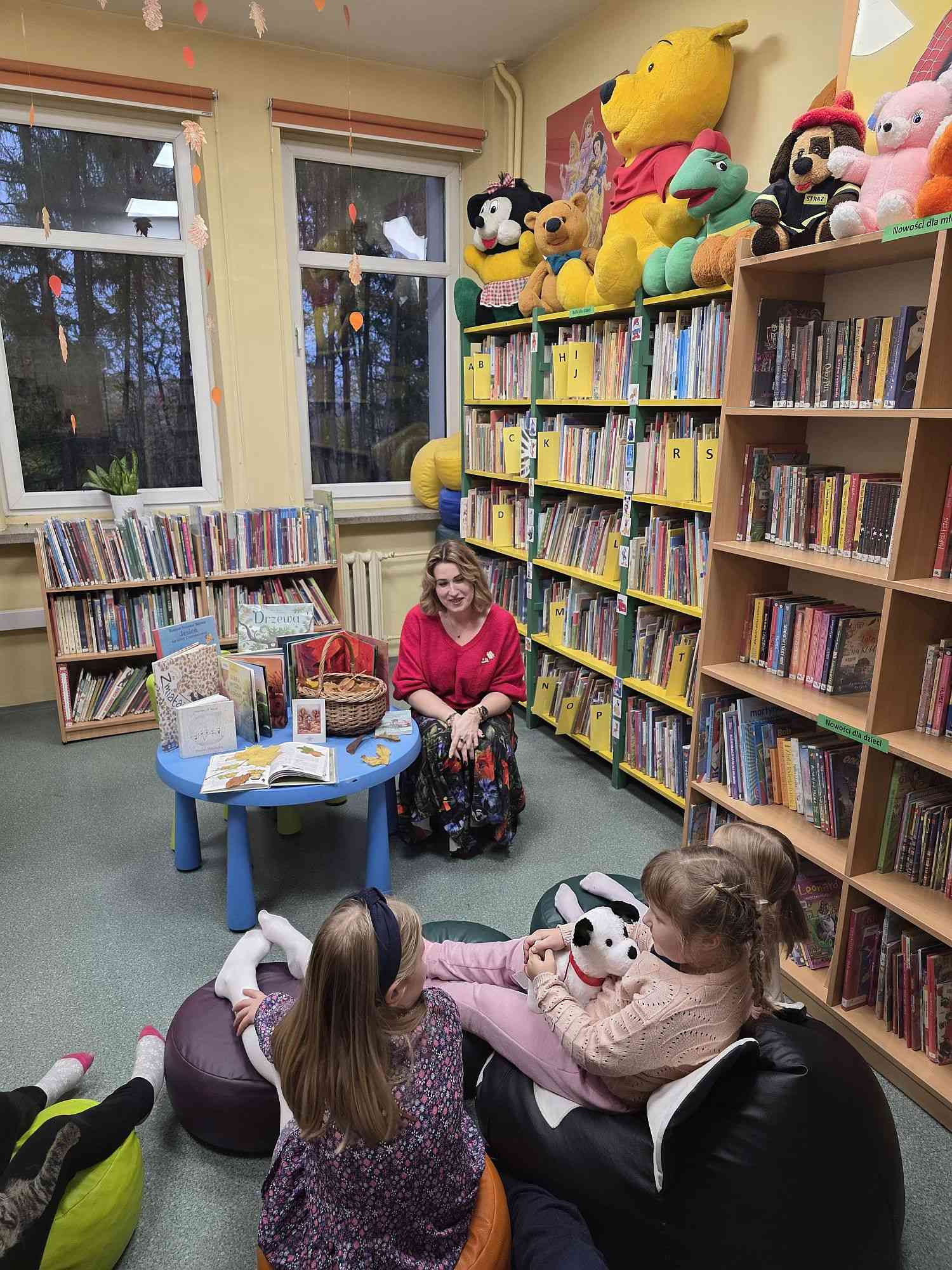 Jesienne warsztaty w bibliotece