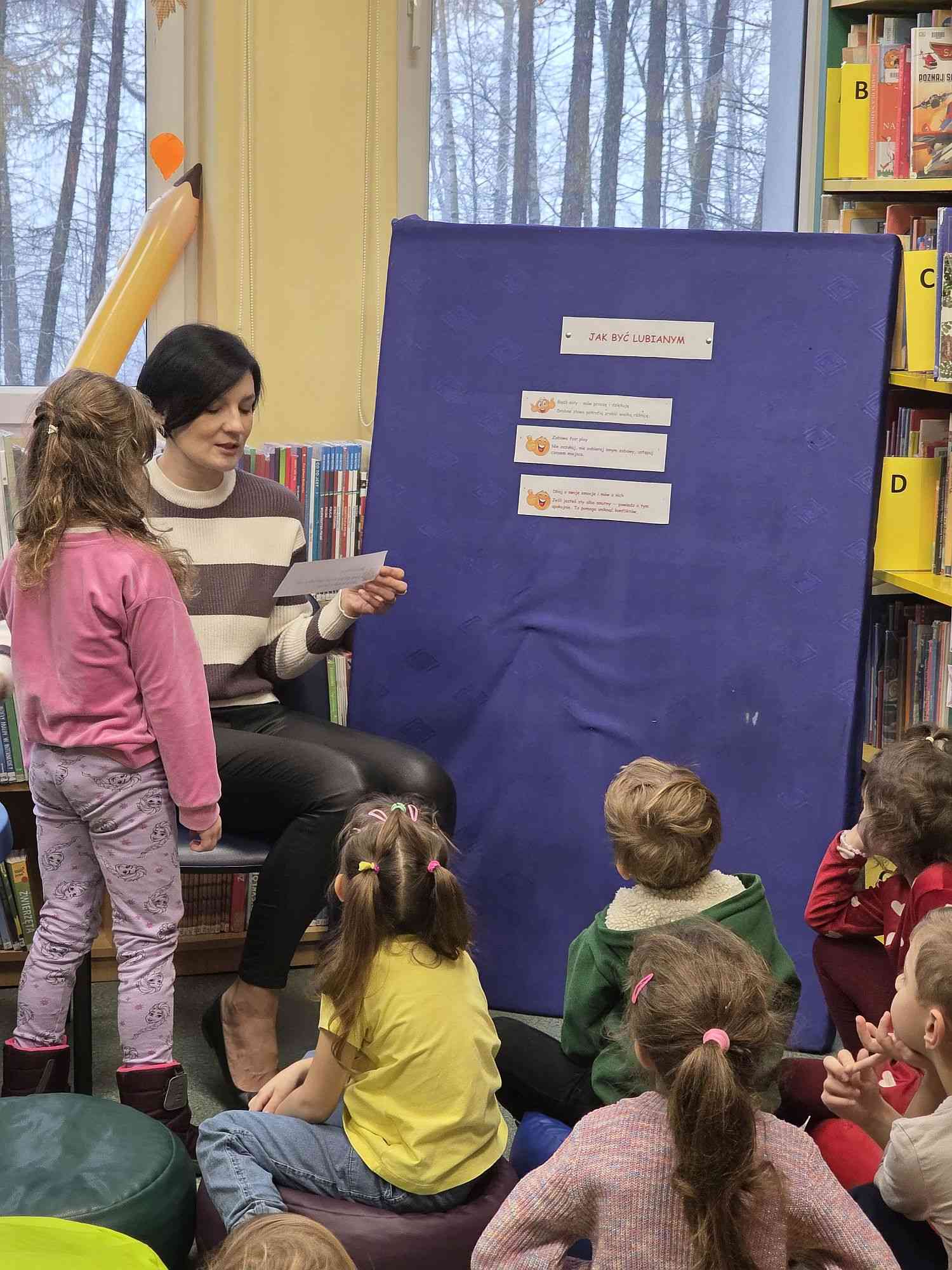 Zajęcia czytelnicze dla przedszkolaków z Alwerni - 26.11.2025