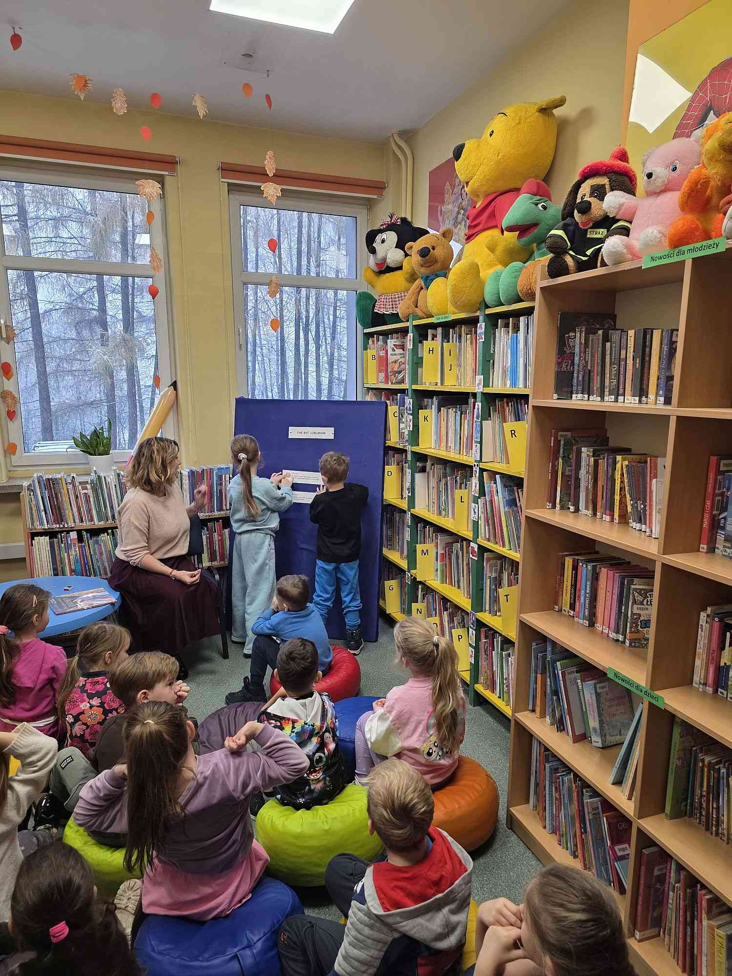 Zajęcia czytelnicze dla przedszkolaków z Alwerni - 26.11.2025