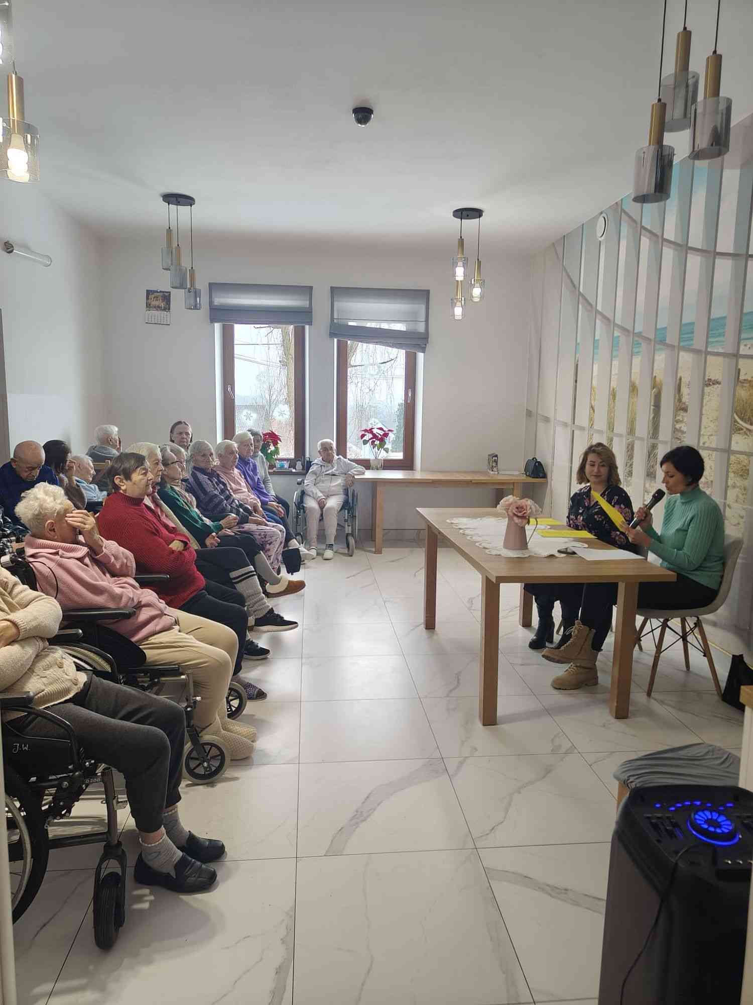 Wizyta w Domu Seniora "Kalinowy Dwór" w Alwerni