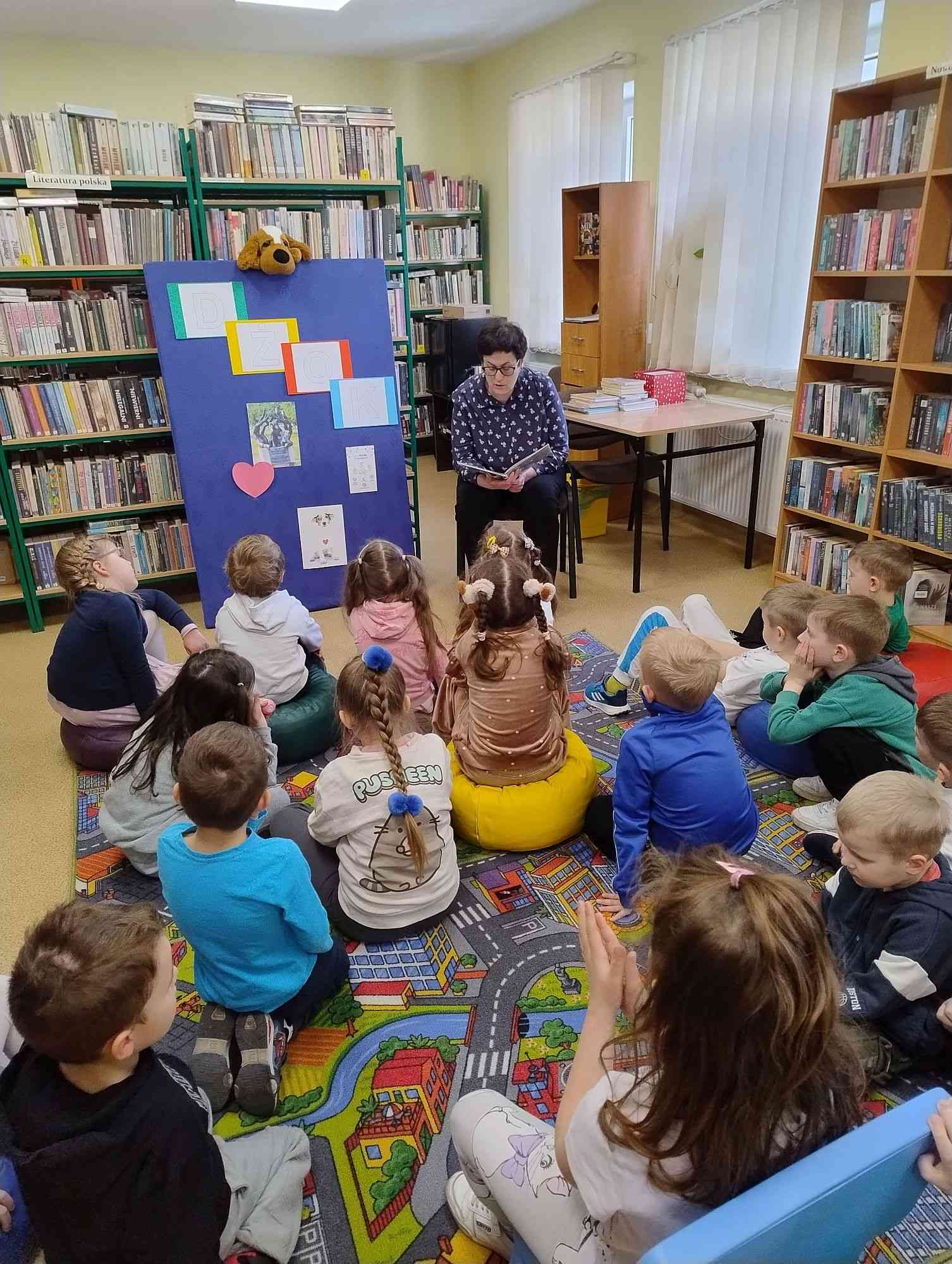 Zajęcia czytelnicze dla przedszkolaków w Regulicach - 13.03.2026