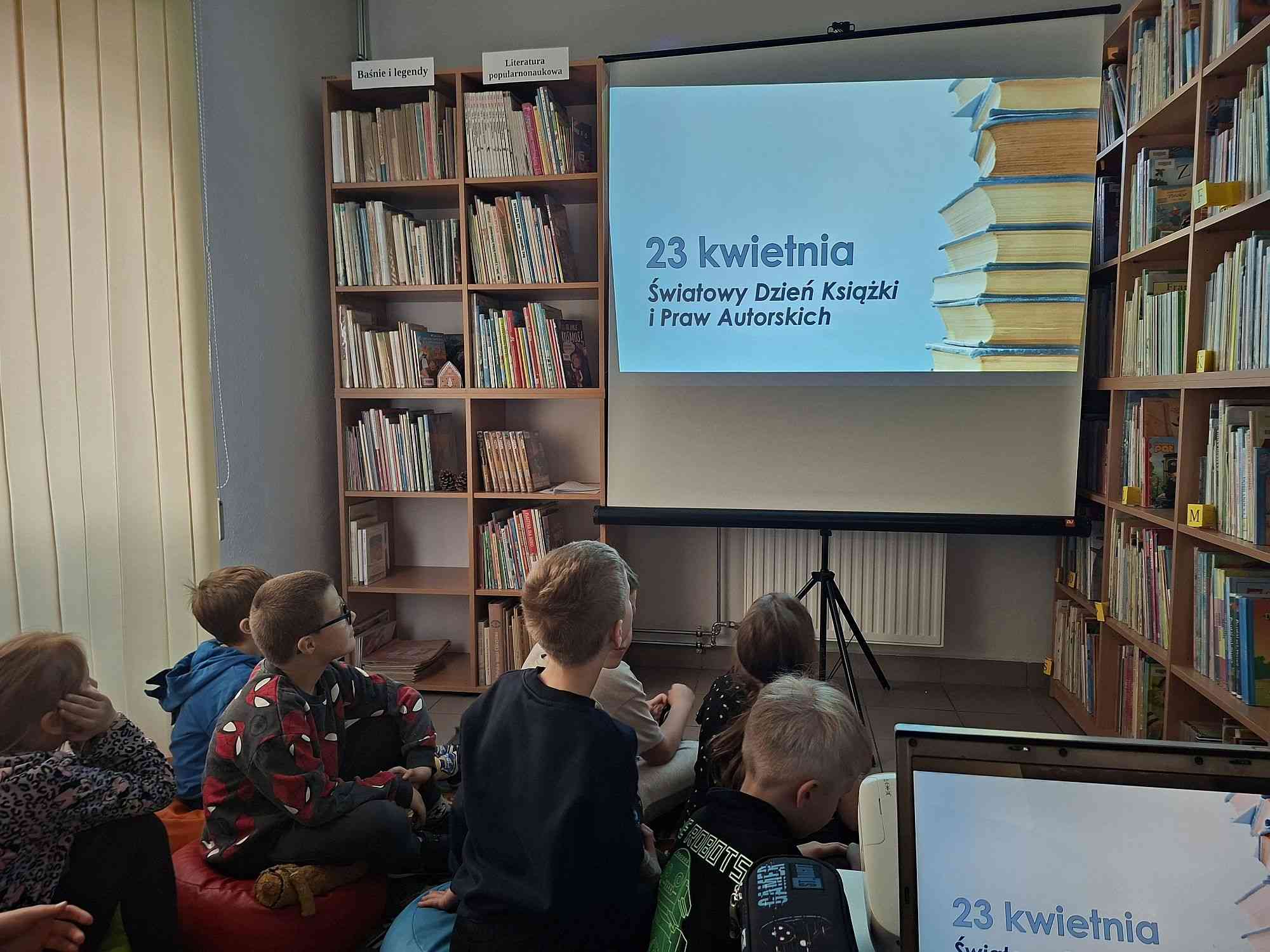 Zajęcia czytelnicze w Kwaczale