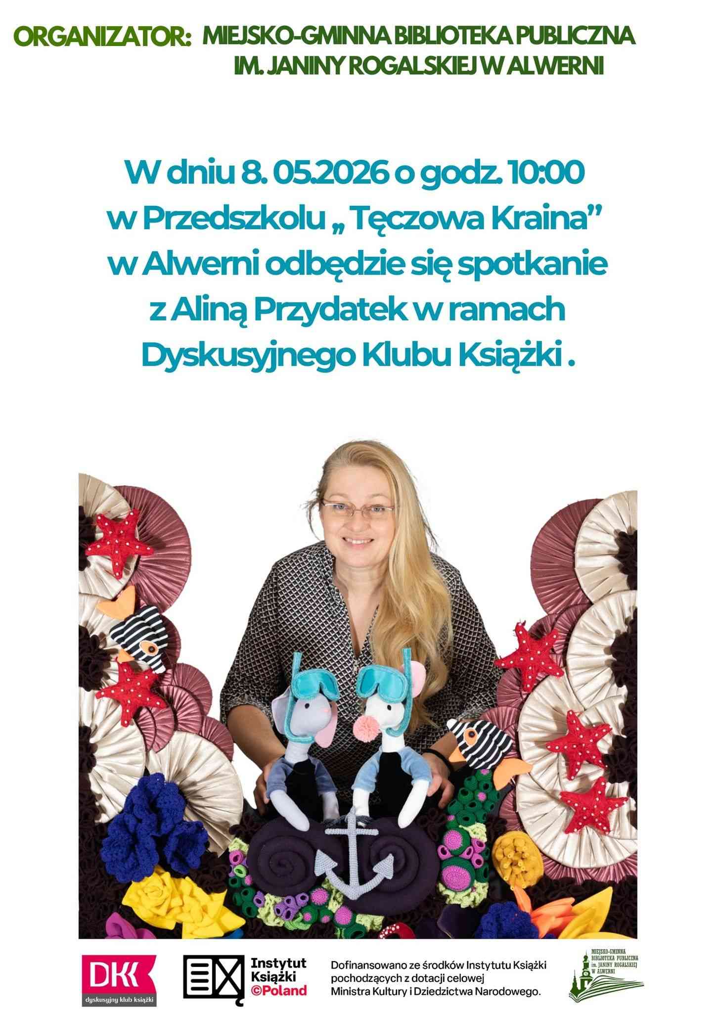 Spotkanie autorskie z Aliną Przydatek