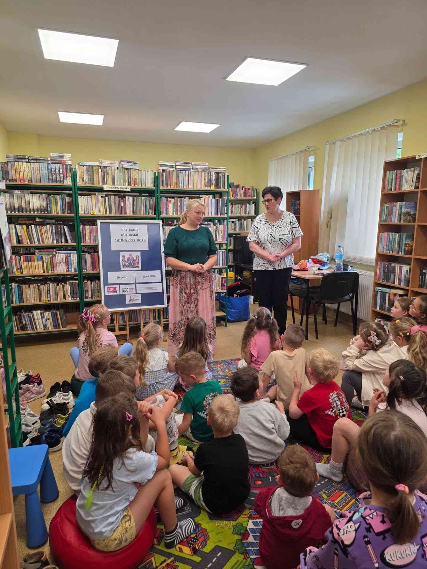 Spotkanie z Aliną Przydatek w Regulicach