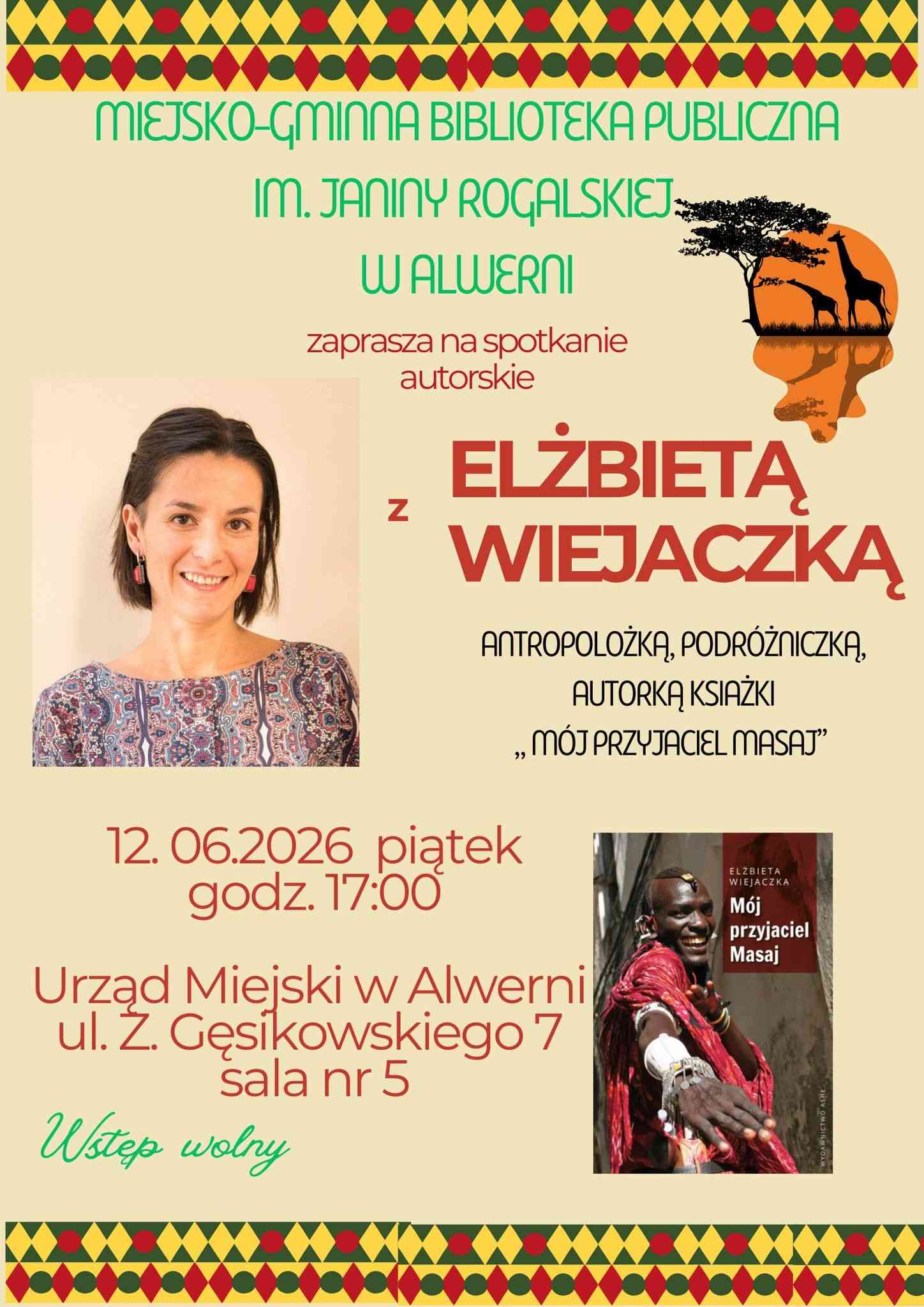 Spotkanie z Elżbietą Wiejaczką