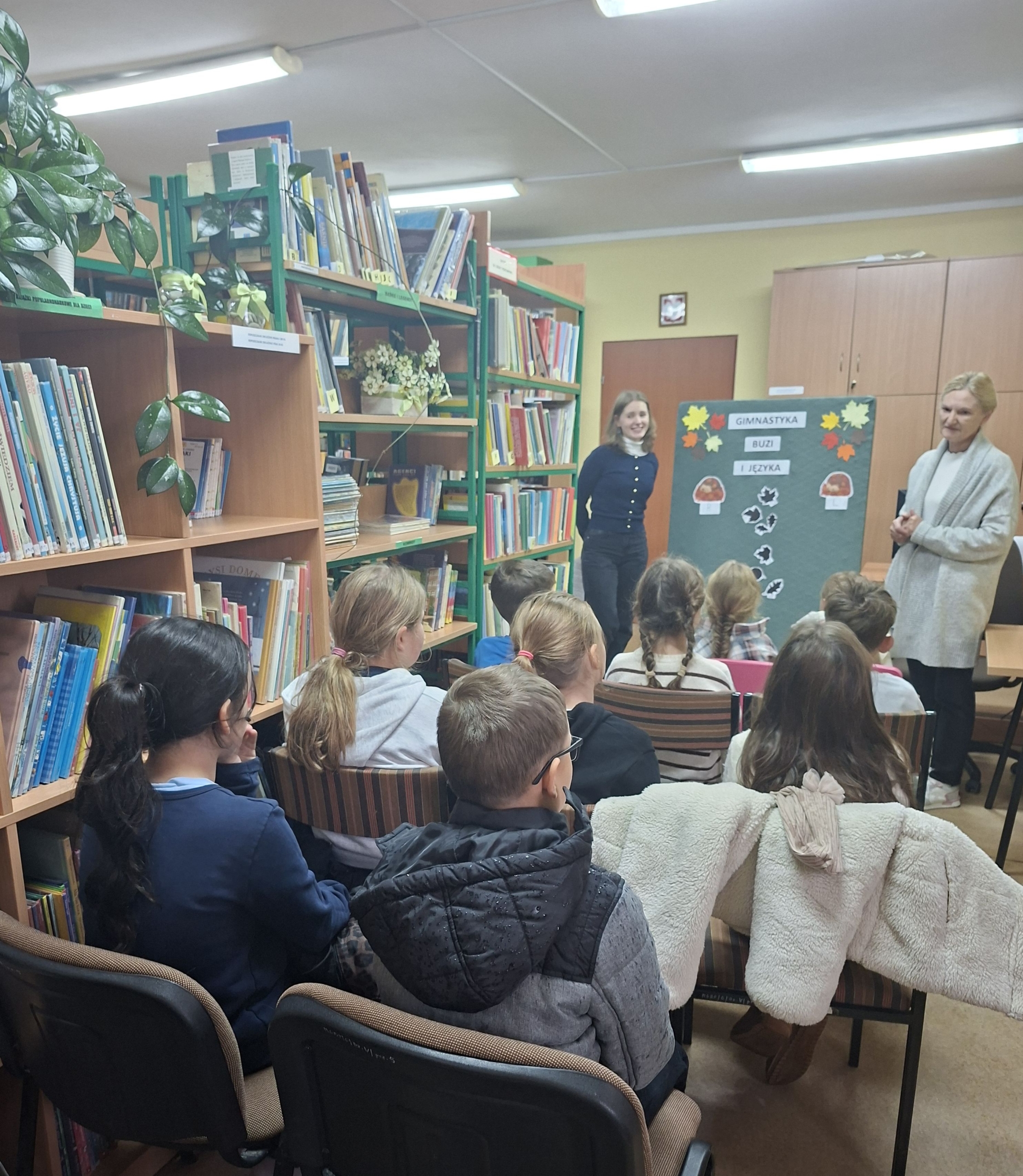 Zajęcia logopedyczne dla uczniów SP w Grojcu